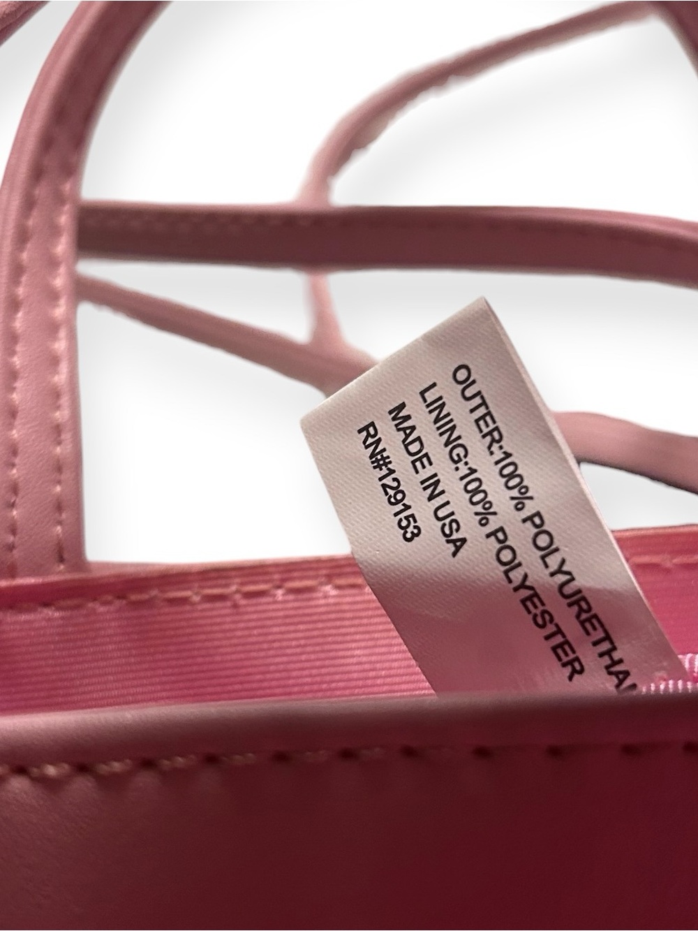 Telfar Mini Shopping Bag Bubblegum Pink | Crossbody + Top Handle | 7โ Width - Picture 8 of 9
